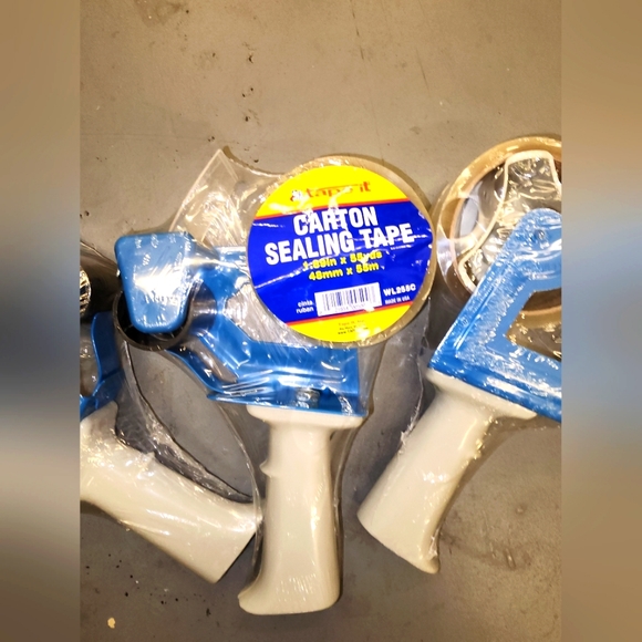 Tape Gun Dispenser Clear Packing Tape Shipping Tape Box Tape 📦 Tape Gun - Picture 1 of 5